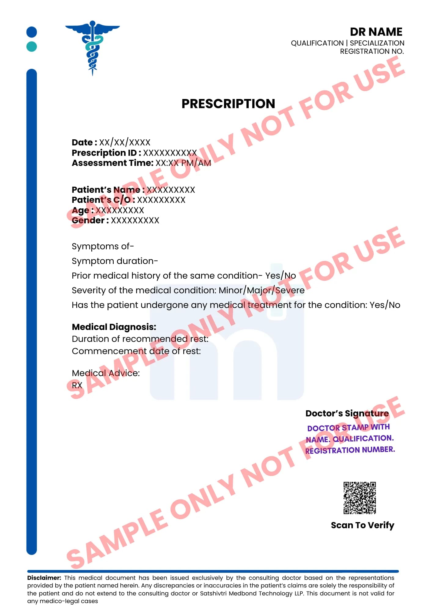 Sample of Prescription