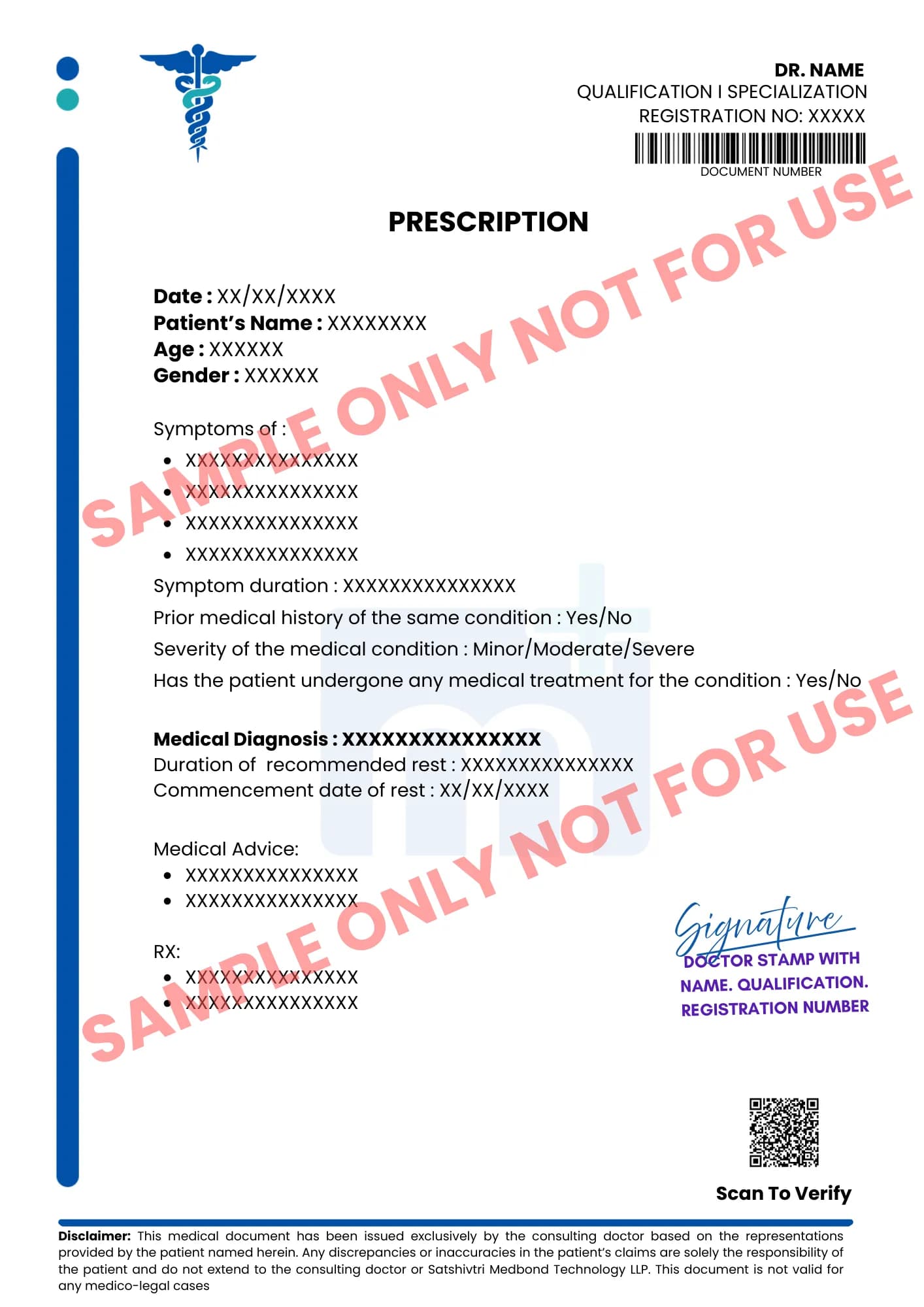 Sample of Prescription